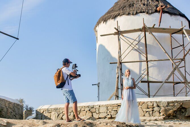 1 Hour Private Photo Session In Mykonos - How Panagiotis Helps You Look Comfortable on Camera