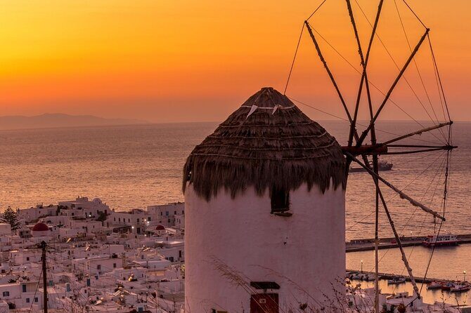 2-hour Mykonos Little Venice Sunset - Little Venice at sunset: what you’re actually paying for