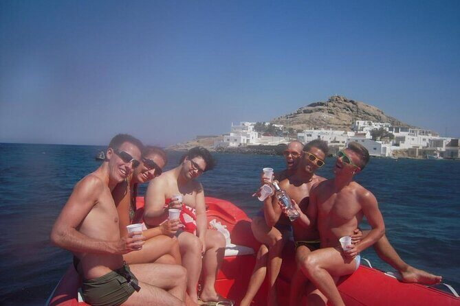 2-Hour Mykonos Private Sea Safari and Snorkeling on a Powerboat - Lia Beach start: a smooth 2-hour rhythm on Mykonos time