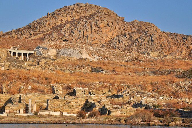 3 hour private cruise: DELOS - RHENIA - Delos from the water: monuments, myth, and a short shore stop