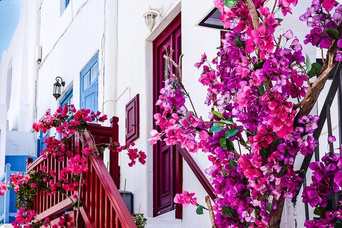 4Hours Mykonos Adventure Walk in Town & Minivan Countryside Tour - Minivan rides, photos, and how the day stays comfortable