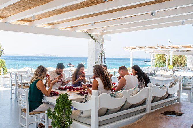 Best Mykonos Olive Oil Tasting - Learn from a world-famous Expert - Where you meet: Paralia Agios Ioannis and a calm start
