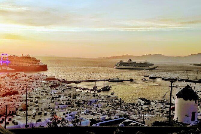 Best private local tour guided in Mykonos - 4 hours! - Panoramic Agia Sofia and Agios Sostis: Quiet Mykonos Off the Center