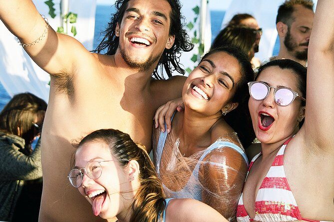 Boat Party with Swimming Stop Experience in Mykonos - Key things to know before you board