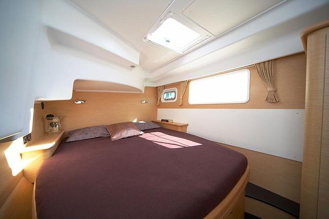 Catamaran cruise in Mykonos with Meal, Drinks & Transport - Group size and the private feel (up to 15)