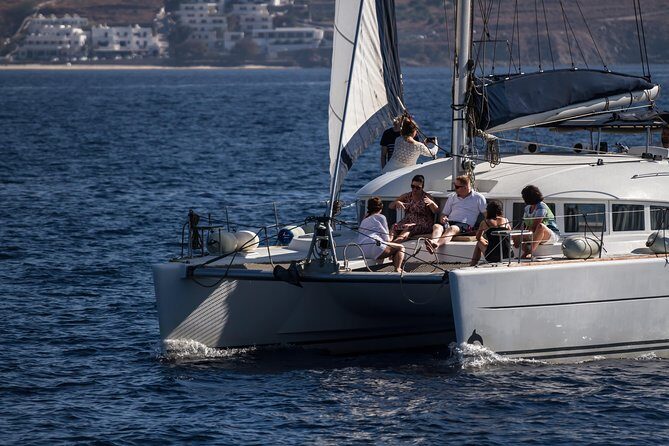Catamaran Day & Sunset Cruises with meals Drinks and transportation - Delos without landing: how to make the most of the “from the water” stop