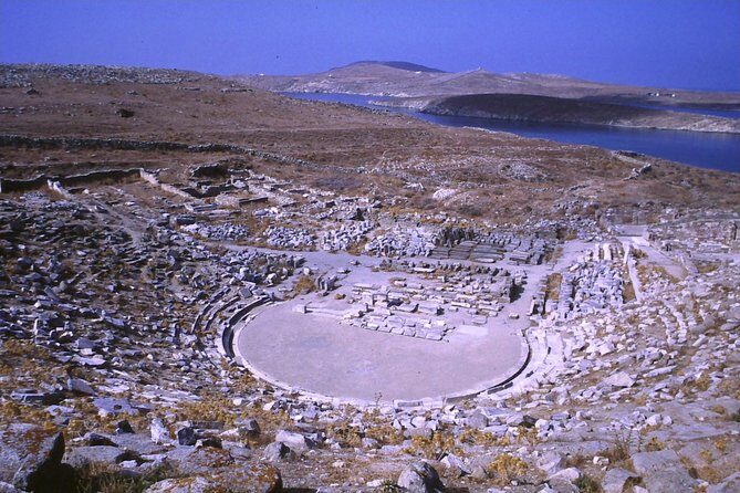 DELOS, the island of god Apollo - Stop 1 on Delos: Theater District First, for the Best Preserved Views