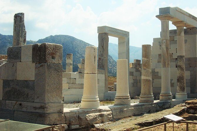 Delos Tour from Mykonos - Temple of Isis and the exposed feel of Delos