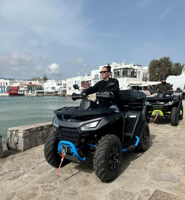 Explore Mykonos Island with a 650cc ATV / QUAD Tour - Ano Mera Monastri: a quieter side of the island