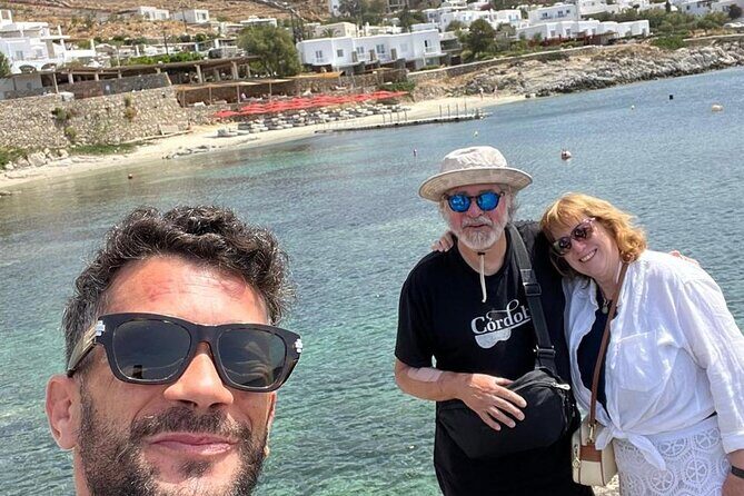 Explore Mykonos with local guide and Jeep Renegade Private Tour - Ftelia, Kalafatis, and Kalo Livadi: wind, water, and short stops done right