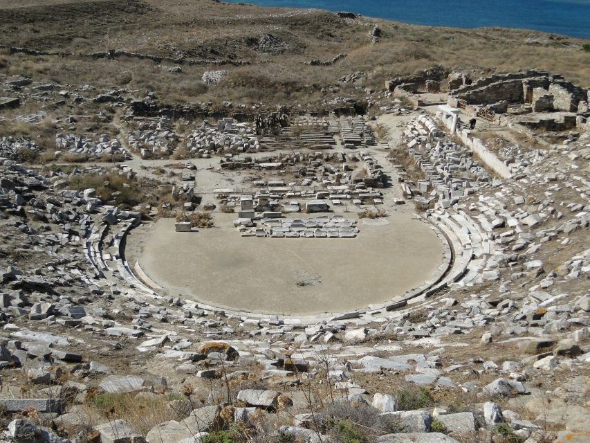 From Mykonos: Ancient Delos Tour - Terrace of the Lions: the photo stop that actually earns its hype