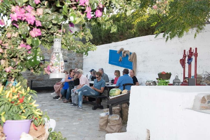From Mykonos: Ano Mera Farm Tour - The snack spread and garden produce: what tastes most “Mykonos”