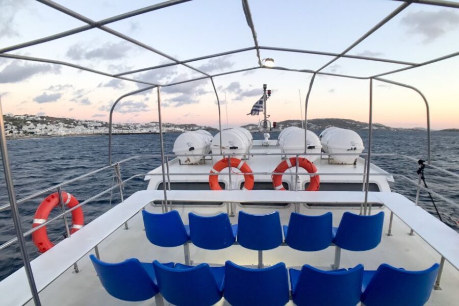 From Mykonos Cruise Port: Delos Guided Tour - Getting from the cruise dock to the real departure point