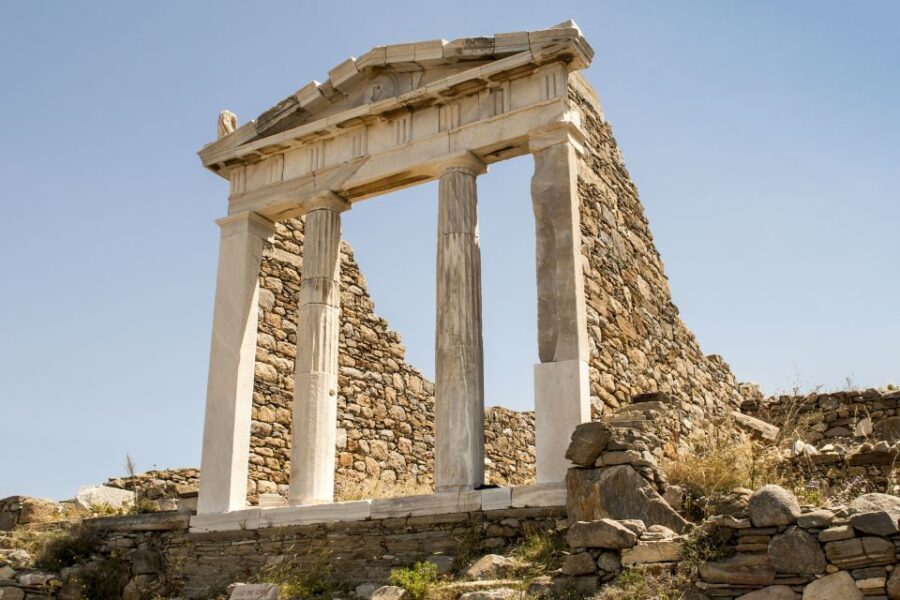 From Mykonos: Delos Archaeological Site Guided Evening Tour - House of Dionysus: the reason people remember Delos