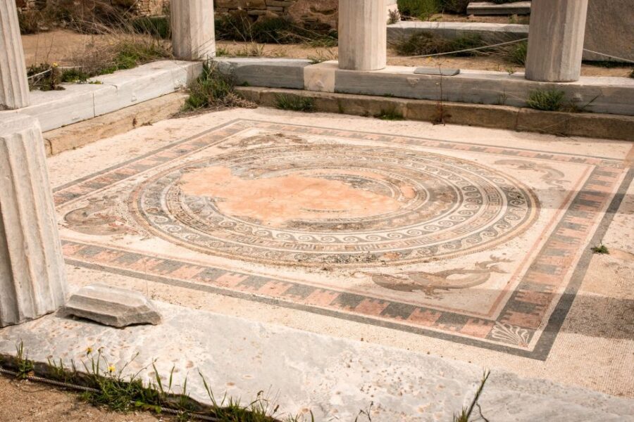 From Mykonos: Delos Archaeological Site Guided Evening Tour - Museum time: connecting what you saw outdoors to real finds