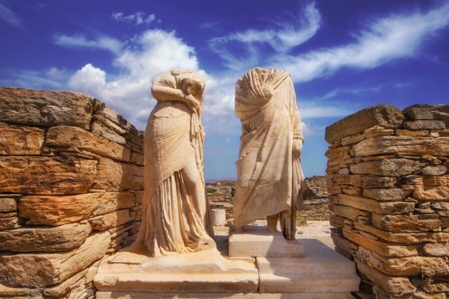 From Mykonos: Delos Archaeological Site Guided Evening Tour - Logistics you should not ignore: meeting point, pickup, and what to pack