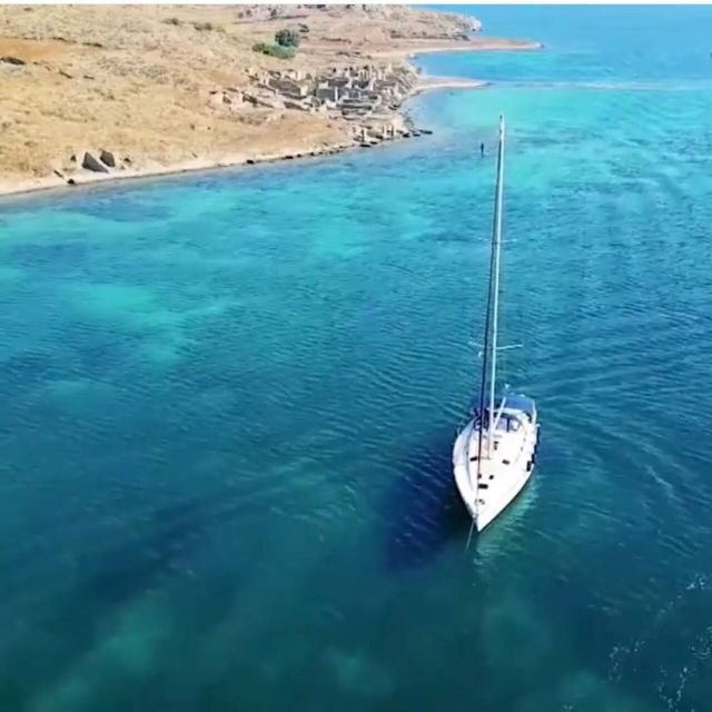 From Mykonos: Delos & Rhenia All-Inclusive Cruise with Lunch - Rhenia Island: Golden-Feeling Beach Time and Clear-Water Fun