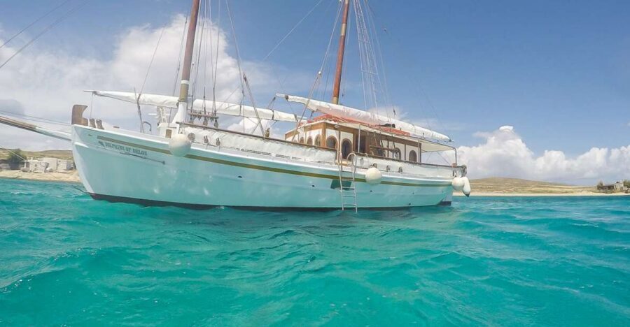 From Mykonos: Delos & Rhenia Islands Half-Day Trip by Boat - Finding the Boat at Mykonos Old Port and Getting Settled