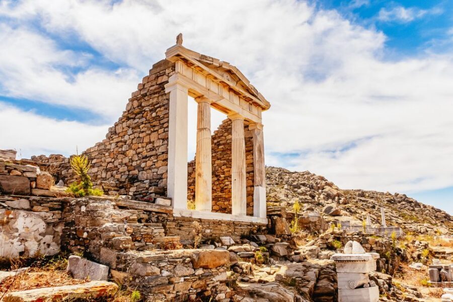 From Mykonos: Delos & Rhenia Islands Half-Day Trip by Boat - Delos UNESCO Ruins in 2 Hours: Self-Guided, Hot, and Worth It