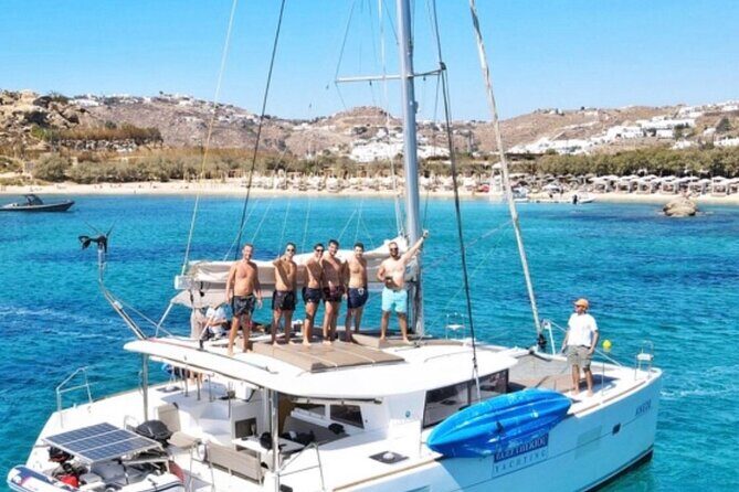 Full Day Discovering Mykonos Delos Renia Tour by Boat - Pickup and getting to the boat without the Mykonos puzzle