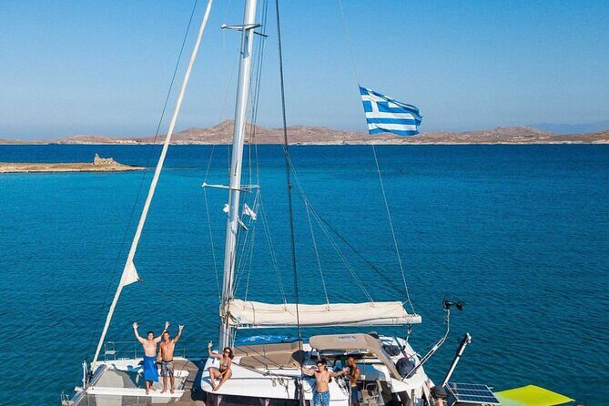 Full Day Discovering Mykonos Delos Renia Tour by Boat - Small group (max 10) means less waiting and more space