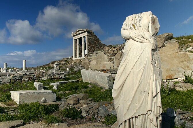 Half Day Delos Tour of Mykonos from the Cruise Ship Port - Walking Delos with a guide: temples, theater, and mosaics
