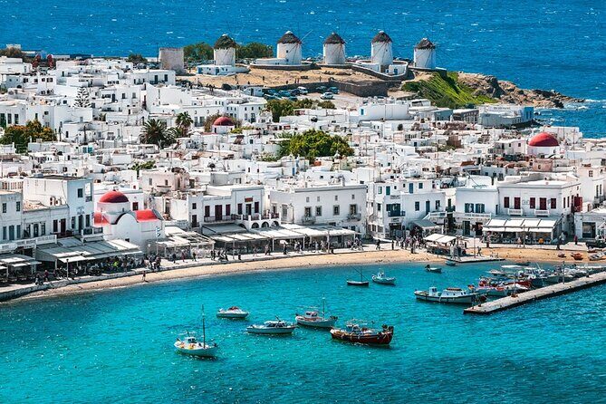 Mykonian Mosaic Tour for the First Time Visitors from Cruise Port - The Windmills (Kato Milli): Classic Mykonos From A Famous Angle