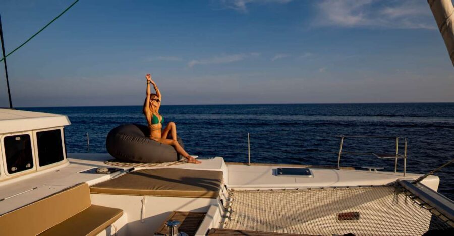 Mykonos: Boho Experience Catamaran Cruise - Morning vs Sunset: picking the right 5-hour Mykonos cruise