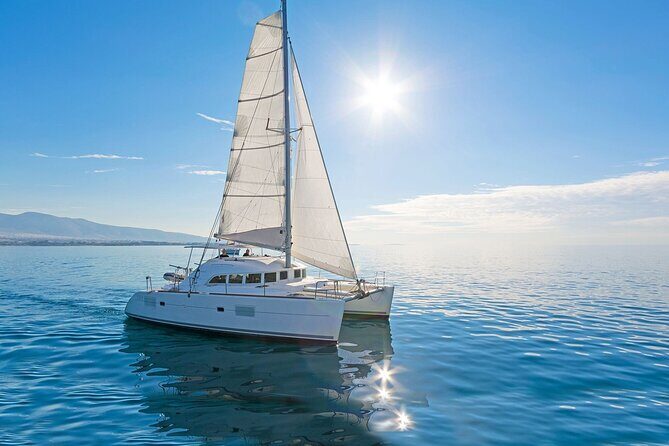 Mykonos Catamaran Cruise with Meal Drinks and Sup - Delos from the water: photos, context, and no landing pressure