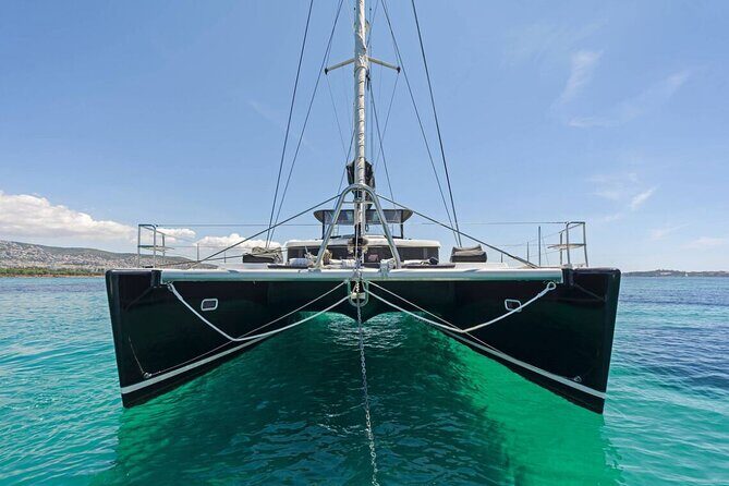 Mykonos Catamaran Premium Day-Sunset Tours 8-flavor Meal & Drinks - Where You Start: Ornos Bay Marina and Getting Onboard