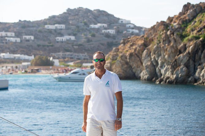 Mykonos Catamaran Private Day Cruise, Full Lunch & Open-bar - Key points to know before you sail