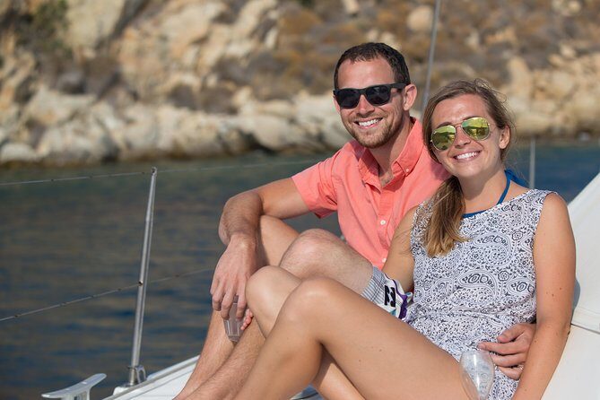 Mykonos Catamaran Private Sunset Cruise, Full Meal & Open-Bar - From Ornos Bay to the Aegean: what the catamaran day really feels like