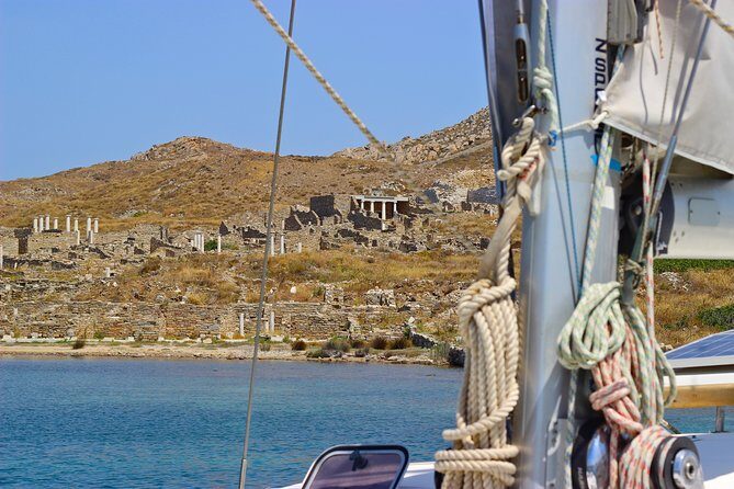 Mykonos Catamaran Private Sunset Cruise, Full Meal & Open-Bar - Second cove swim and snorkeling: why this itinerary works better than a single stop