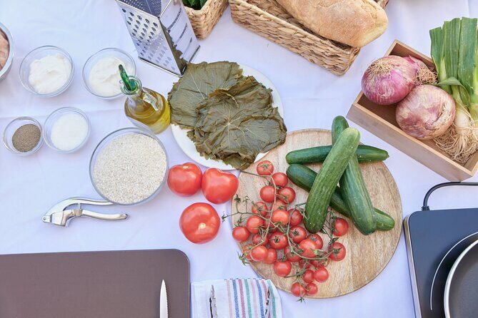 Mykonos Cooking Class- Hands On - How the 3 hours usually feel: hands-on work, not a food show