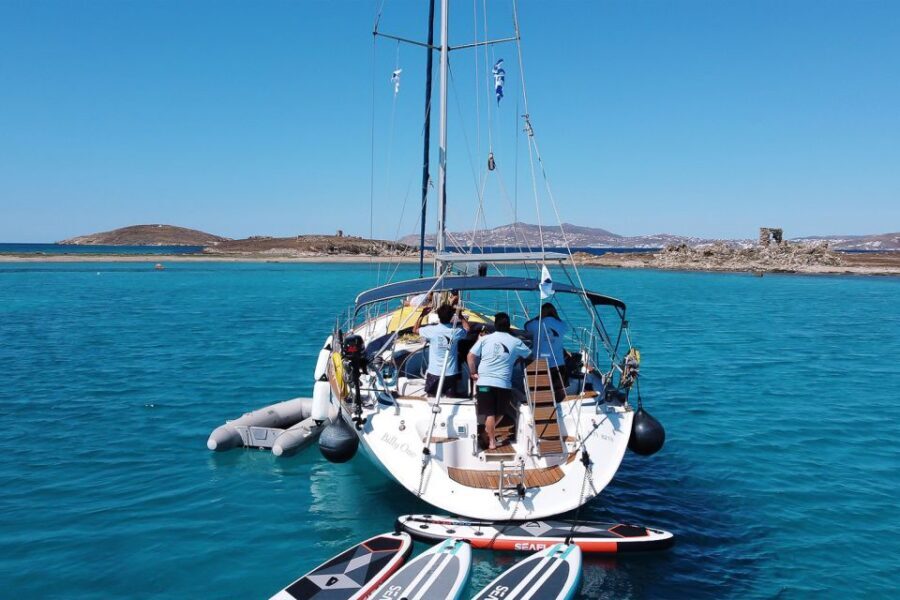 Mykonos: Delos and Rhenia Cruise with Swim and Greek Meal - Price and value: what $159 gets you (and what costs extra)
