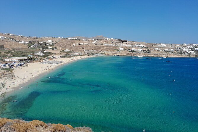 Mykonos Exploration : Private Jeep Tour with a local - Stop 1: Armenistis Lighthouse for that big Aegean photo moment