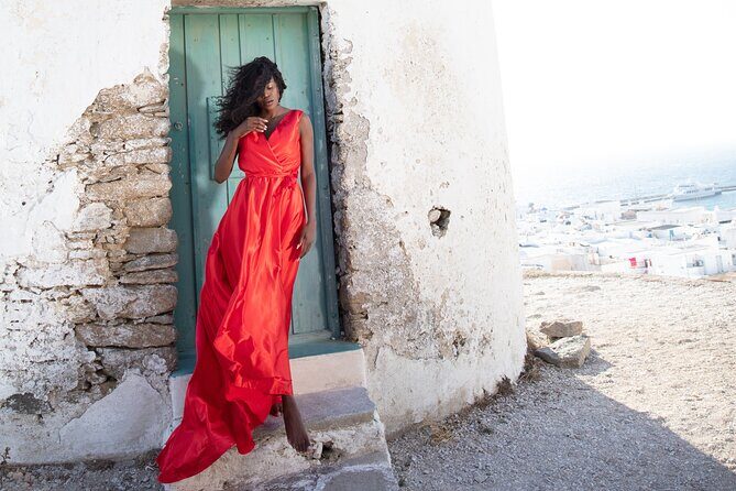 Mykonos Flying Dress High End Professional Photographer - Photo gear and what “100 megapixel” means for you