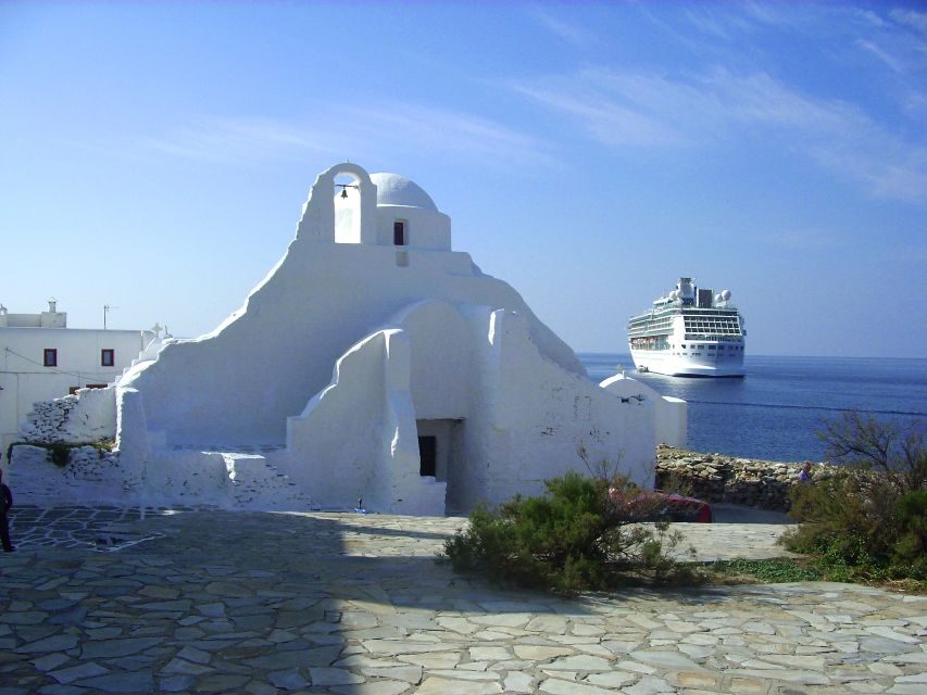 Mykonos: Guided Highlights Tour - Old Port Pickup by the Sea-Bus: Don’t Lose Time Before You Start