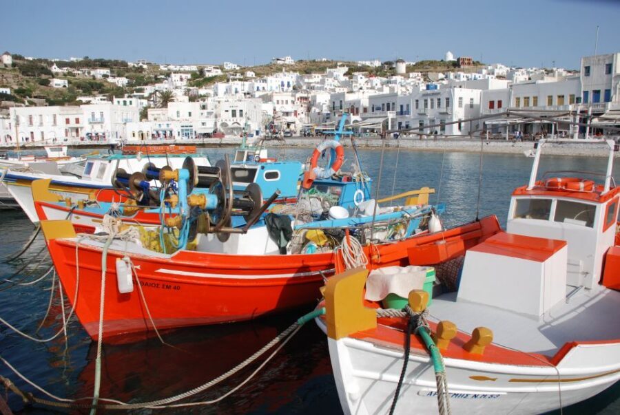 Mykonos: Half-Day City Walking Tour and Island Bus Tour - Monastery of Panagia Tourliani: 16th-century stops that add meaning