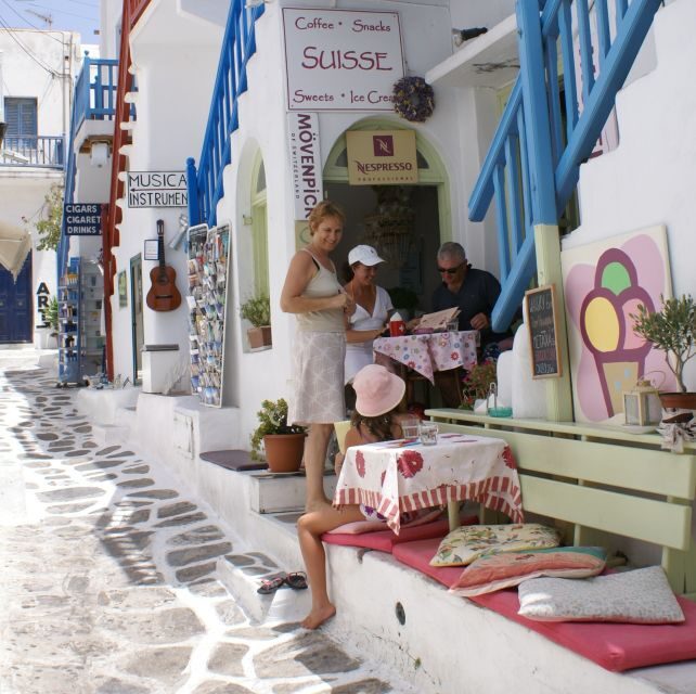 Mykonos: Half-Day City Walking Tour and Island Bus Tour - Viewpoint panorama: seeing the town from above