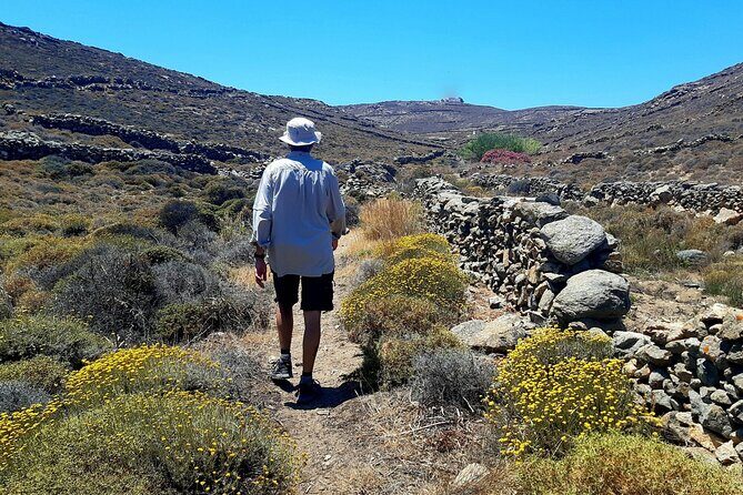 Mykonos Half-Day Hiking Adventure - Stop 1: Merchia Beach, a Church Pause, and Donkey-Path Views