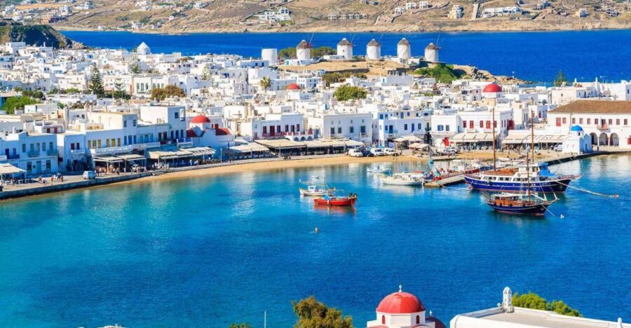 Mykonos: Island and Beaches Private Tour by Car - Armenistis Lighthouse: Your First Big-View Moment