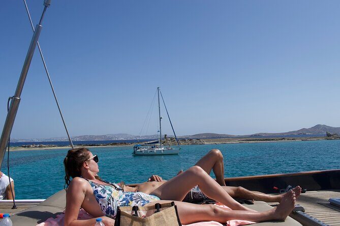 Mykonos Sail Cruise to Rhenia, Guided Tour of Delos, Lunch&Drinks - On-deck comfort, Wi‑Fi, and the “will I be cold?” question