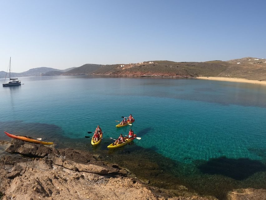 Mykonos: Secluded Bays Sea Kayaking Tour with GoPro Photos - Key highlights at a glance
