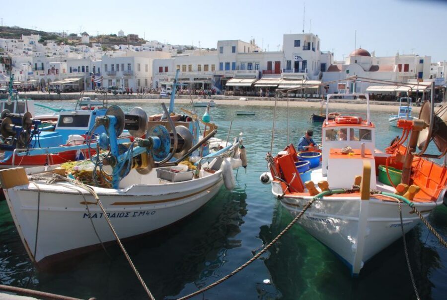 Mykonos Shore Excursion: City & Island Tour - Ano Mera and the Tourliani monastery: a 400-year pause