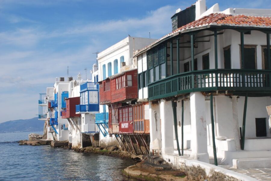 Mykonos Shore Excursion: City & Island Tour - The 1-hour Mykonos Town walk: Paraportiani, Little Venice, and windmills