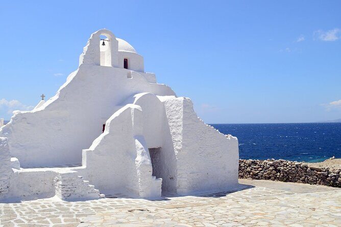 Mykonos Shore Excursion: Elia Beach & Town Exploration - Walking from Old Port Back to the Bus: How to Keep Your Day Calm