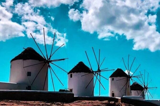Mykonos Shore Excursion with Pickup from Cruise Ship Terminal - Armenistis Lighthouse: Your First Big Views