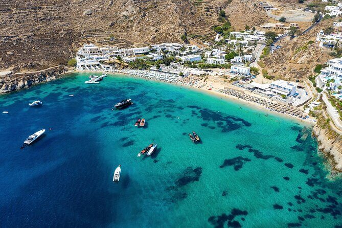 Mykonos Small Group Tour for Cruise Passengers — Port Pickup - Beaches in the plan: Kalafati and Elia give you real sea time