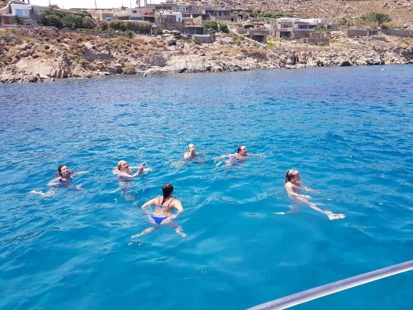Mykonos: South Beaches Cruise - Paraga Beach Stop: Short Swim Time and Scorpios-Adjacent Energy